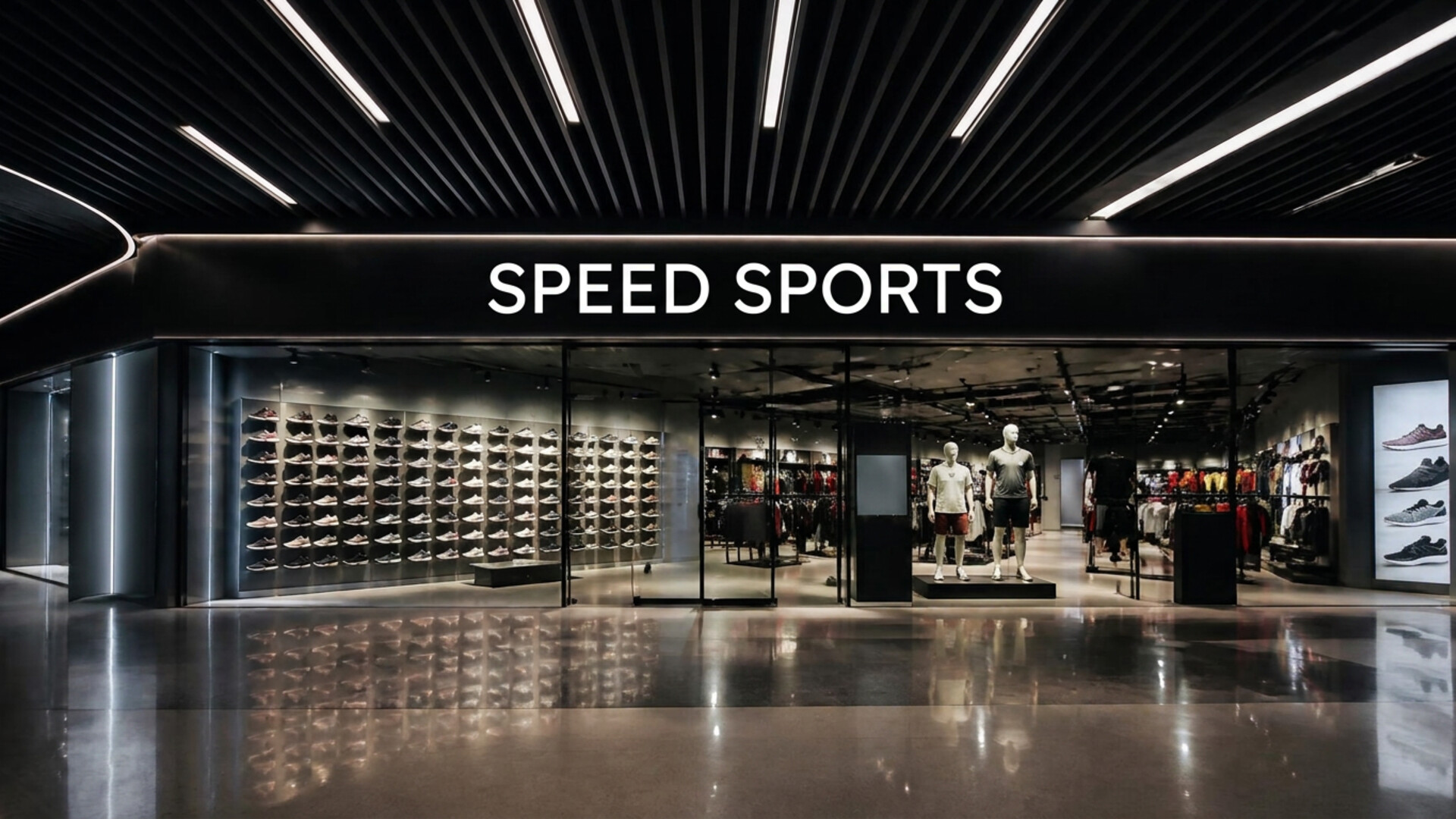 Speed Sports — signage and fit-out by Sign Technical Services